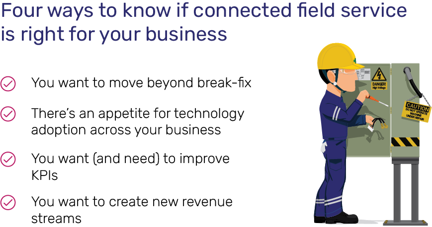 Four ways to connected Field Services