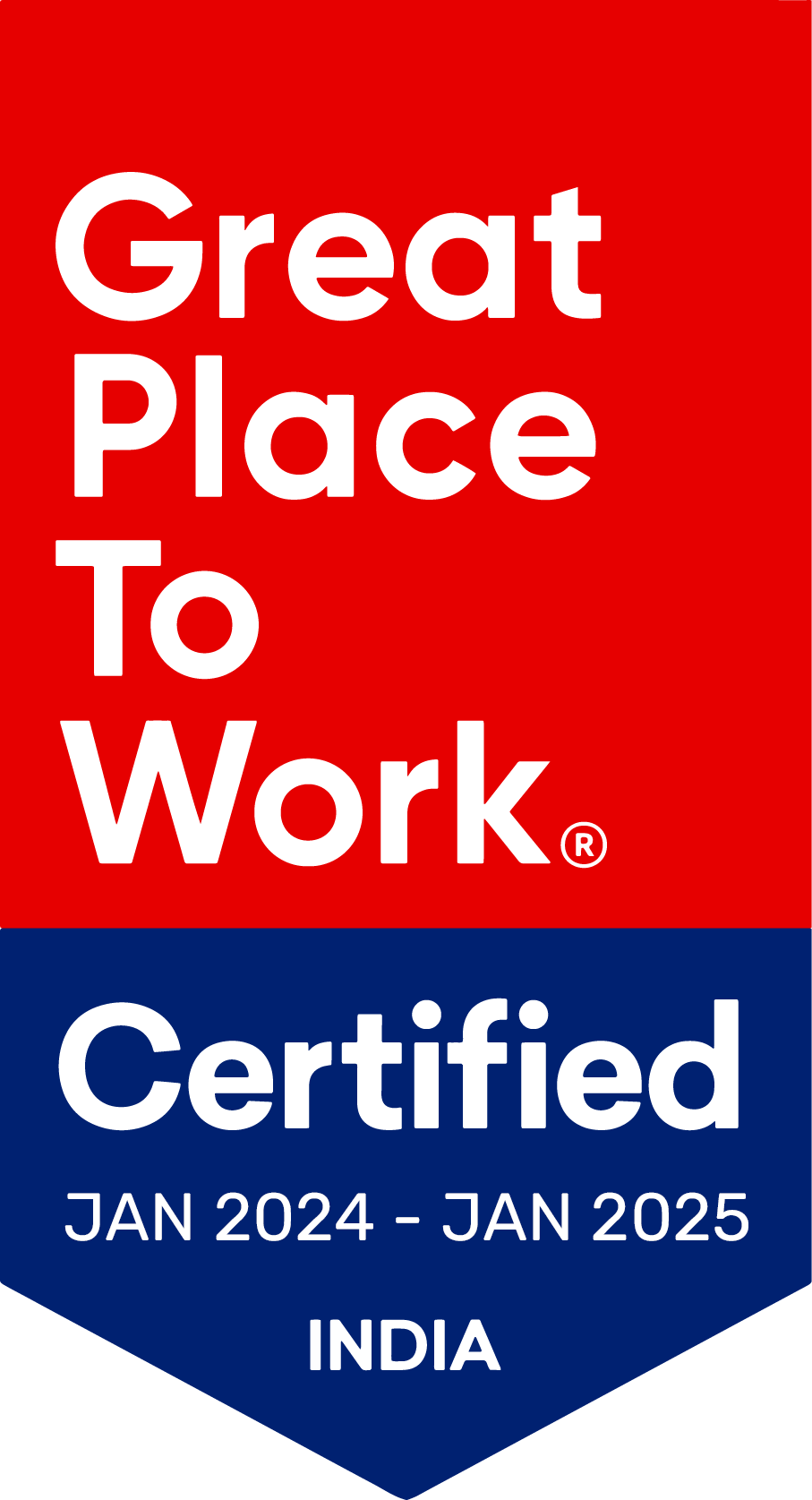 Great Place to Work Logo 2024-2025 White