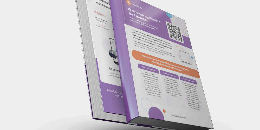 Kentico Brochure Kentico Brochure