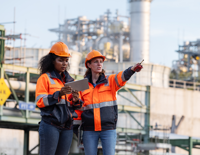 Process industry specializing in petrochemicals